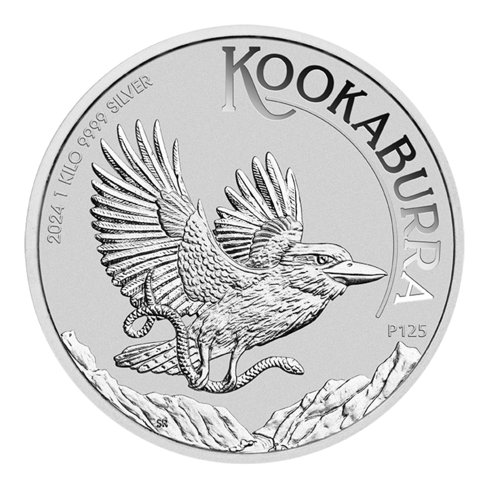2024 1kg Perth Mint Silver Kookaburra Coin - Pure Silver